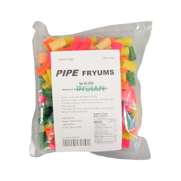 Shree Krishna Fryums Pipe Shape - 200gm