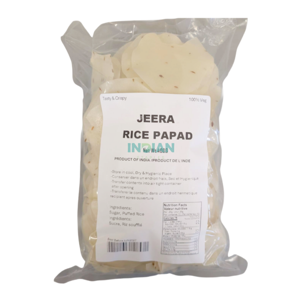 Shree Krishna Rice Papad Jeera - 400gm