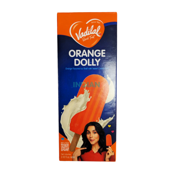 Vadilal Orange Dollies - 60ml Vadilal Orange Dollies - 60ml