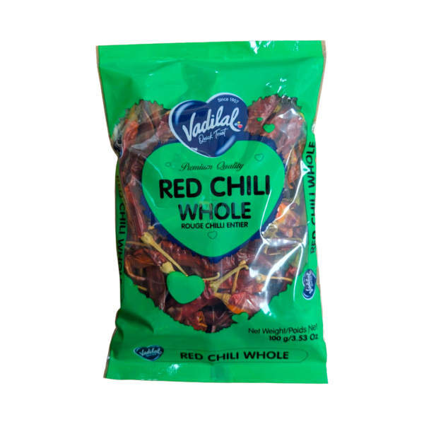 Vadilal Red Chilli Whole - 100g Vadilal Red Chilli Whole - 100g